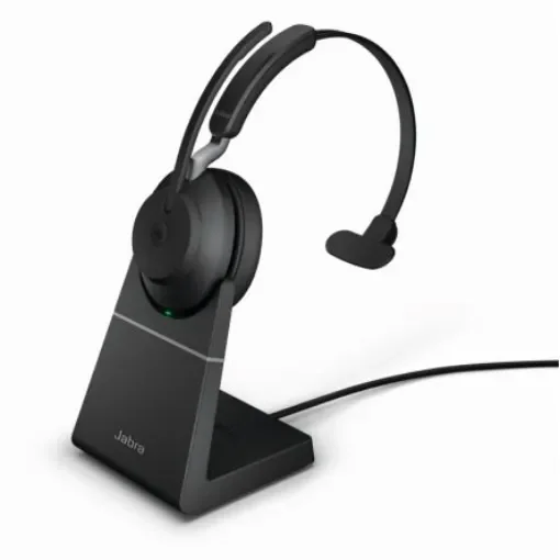 Jabra Evolve2 65 Black Wireless Bluetooth On Ear Headset - 26599-899-989 product image