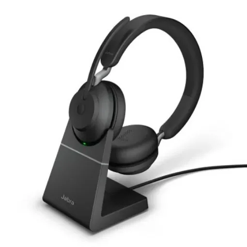 Jabra Evolve2 65 Black Wireless Bluetooth On Ear Headset - 26599-989-989 product image