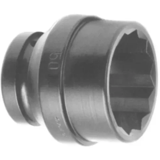 SAM 1 in Drive 65mm Impact Bit Socket, 12 point, 87mm, 75 mm Overall Length - 19173-65 product image