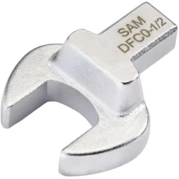 SAM DFC0 Series Open Ended Insert Torque End-Fitting, 1/2 in, 9 x 12mm Insert, Satin Finish - DFC0-1/2 product image
