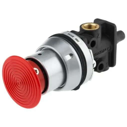 Norgren Push Button 3/2 Pneumatic Manual Control Valve 03 Series, G 1/8, 1/8in, III B - 03036602 product image