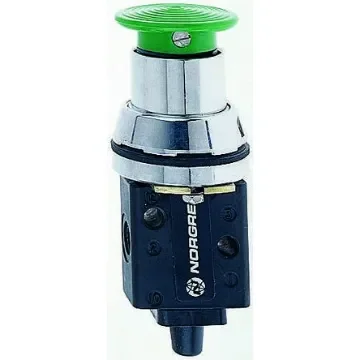 Norgren Push Button 3/2 Pneumatic Manual Control Valve 03 Series, G 1/8, 1/8in, III B - 03036802RS product image