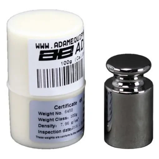Adam Equipment Co Ltd 100g Calibration Weight PreCal - M1 100g + CALIBRATION product image