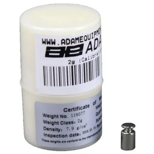 Adam Equipment Co Ltd 2g Calibration Weight PreCal - M1 2g + CALIBRATION product image