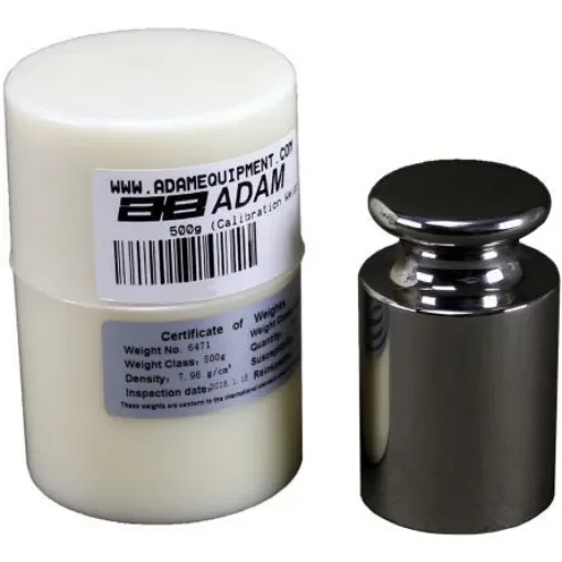Adam Equipment Co Ltd 500g Calibration Weight PreCal - M1 500g + CALIBRATION product image