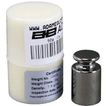 Adam Equipment Co Ltd 50g Calibration Weight PreCal - M1 50g + CALIBRATION product image