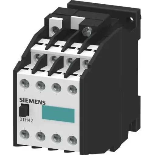 Siemens SIRIUS 3TH4 Contactor Relay, 110 V ac Coil, 8-Pole, 10 A, 4NO + 4NC - 3TH4244-0AG2 product image