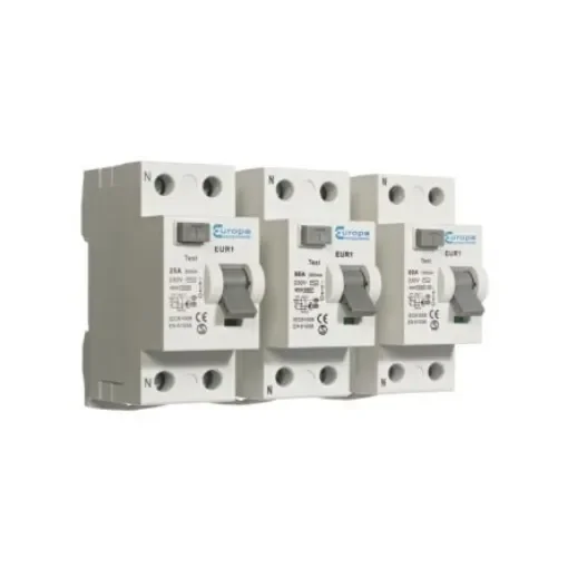 Europa EUR1 RCCB, 80A, 2 Pole, 300mA, Type A, 230V ac - EUR180.300/2A product image