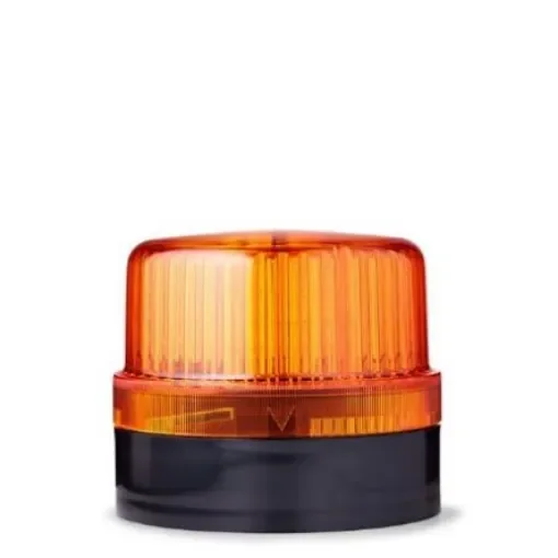 AUER Signal BLG Series Amber Flashing Beacon, 24 V ac/dc, Base Mount, Panel Mount, LED Bulb, IP65 - 807501405 product image
