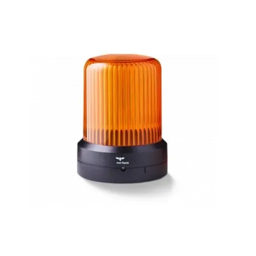 AUER Signal RDM Series Amber Dimming, Flashing, Pulsating, Rotating, Steady, Strobe Beacon, 110-240 V ac, Base Mount, - 850511313RBL product image