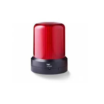 AUER Signal RDM Series Red Dimming, Flashing, Pulsating, Rotating, Steady, Strobe Beacon, 110-240 V ac, Base Mount, LED - 850512313RBL product image