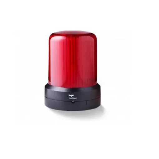 AUER Signal RDM Series Red Dimming, Flashing, Pulsating, Rotating, Steady, Strobe Beacon, 24 V ac/dc, Base Mount, LED - 850512405RBL product image