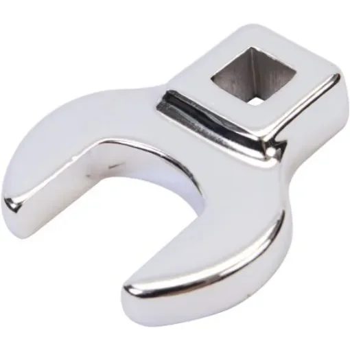 SAM JCF Series Open Ended Insert Crowfoot Bit, 33.6 x 13 mm, 15mm Insert, Polished Finish - JCF-15 product image