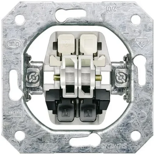 Siemens Rocker Light Switch, 5TA2 - 5TA2104 product image