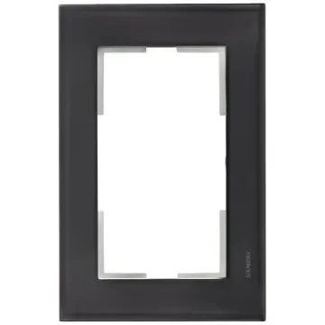 Siemens White 2 Gang Frame - 5TG1206-2 product image