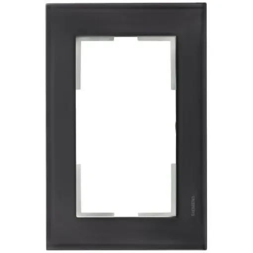 Siemens White 2 Gang Frame - 5TG1206-2 product image