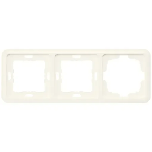 Siemens Silver 3 Gang Frame - 5TG1764 product image