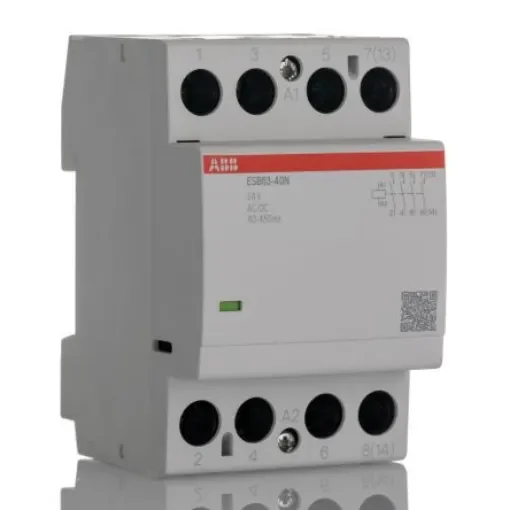 ABB ESB63-40N-01 ESB Contactor, 24 V Coil, 2-Pole, 63 A, 14.5 kW, 4NO - 1SAE351111R0140 product image