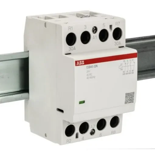 ABB ESB40-22N-01 ESB Contactor, 24 V Coil, 4-Pole, 30 A, 9.2 kW, 2NO + 2NC - 1SAE341111R0122 product image