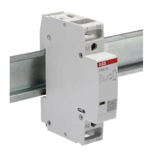 ABB ESB16-11N-14 ESB Contactor, 12 V ac/dc Coil, 2-Pole, 16 A, 3.7 kW, 1NO + 1NC - 1SBE111111R1411 product image