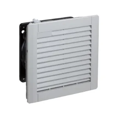 Schneider Electric Grey Steel Vent Grille, 224 x 224mm - NSY17991 product image