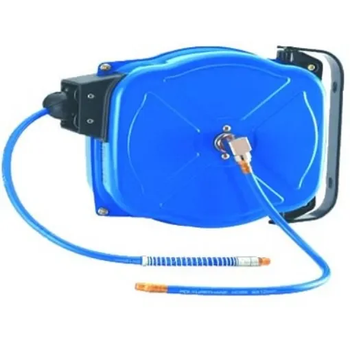 SAM Wall Mounted 10m Air Hose Reel, 10mm Inner Diameter, 15mm Outer Diameter - 19042 product image