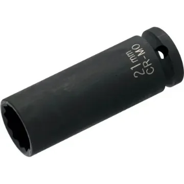 SAM 1/2 in Drive 20mm Impact Bit Socket, 12 point, 29.5mm, 85 mm Overall Length - 19143-20 product image