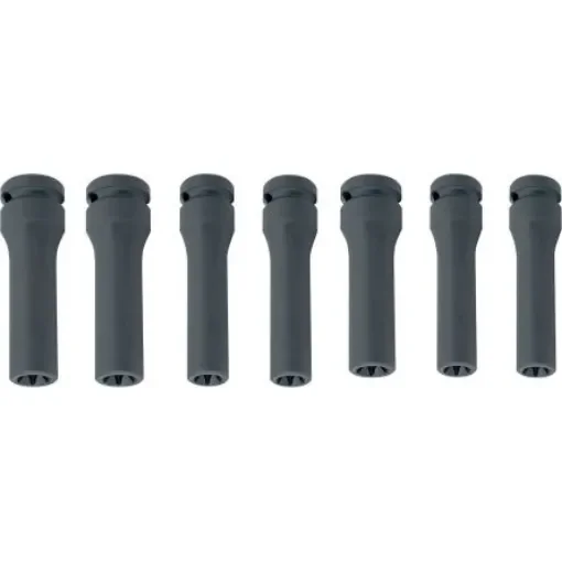 SAM 10 mm, 11 mm, 12 mm, 14 mm, 16 mm, 18 mm, 20 mm, 1/2 in Drive Impact Socket, 150 mm length - 19144-90L product image