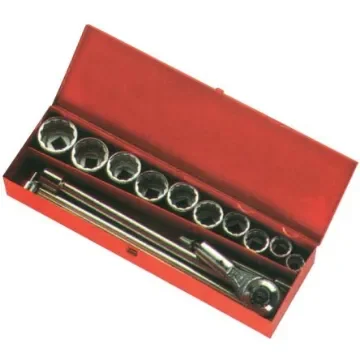 SAM 15-Piece Imperial 3/4 in Standard Socket Set with Ratchet, Hexagonal Socket Screws - 78-C15 product image