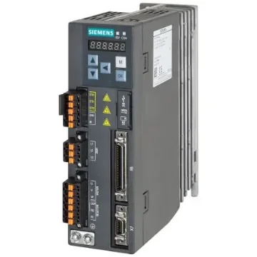Siemens 0.4 kW Servo Drive, 200 - 240 V, 1 Phase, 7.8 A, 240 V - 6SL3210-5FB10-4UA1 product image