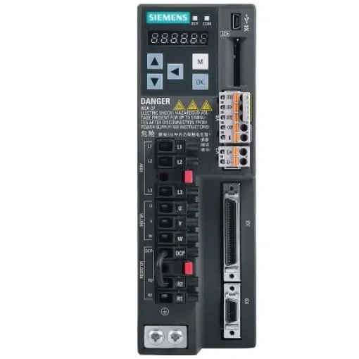 Siemens 0.4 kW Servo Drive, 380 - 480 V, 3 Phase, 3.6 A, 480 V - 6SL3210-5FE10-4UA0 product image