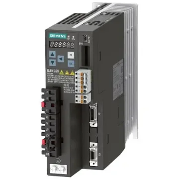 Siemens 0.4 kW Servo Drive, 380 - 480 V, 3 Phase, 3.6 A, 480 V - 6SL3210-5FE10-4UF0 product image