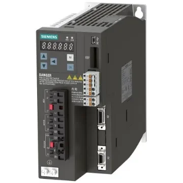 Siemens 0.75 kW Servo Drive, 380 - 480 V, 3 Phase, 6.3 A, 480 V - 6SL3210-5FE10-8UF0 product image