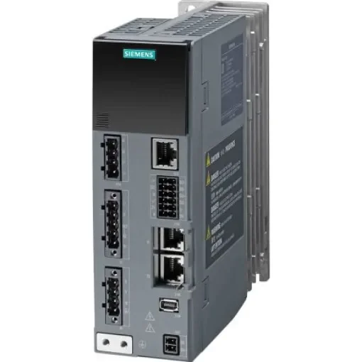 Siemens 0.4 kW Servo Drive, 200 - 240 V, 1 Phase, 8.7 A, 240 V - 6SL3210-5HB10-4UF0 product image