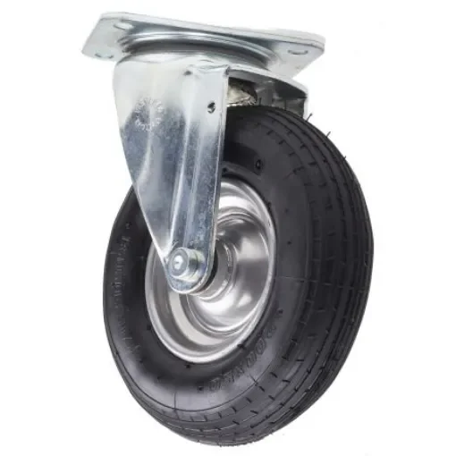 RS PRO Swivel Castor Wheel, 75kg Capacity, 200mm Wheel - 211711 product image