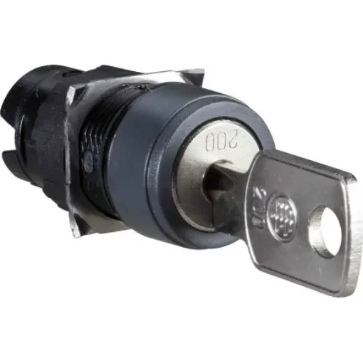 Schneider Electric ZB6 2-position Key Switch Head, 16mm Cutout - ZB6AGL product image