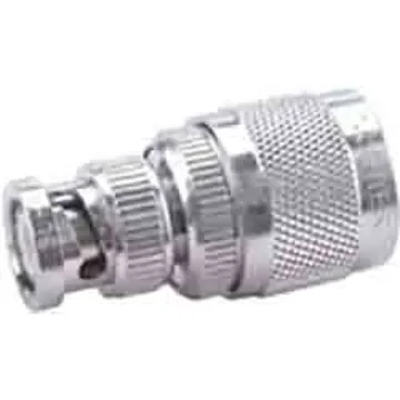 Huber+Suhner Straight RF Adapter BNC Plug to N Plug 4GHz - 32_BNC-N-50-1/133_UE product image