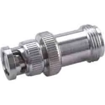 Huber+Suhner Straight RF Adapter BNC Plug to N Socket 4GHz - 33_BNC-N-50-1/133_NE product image