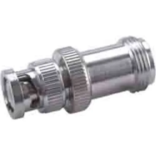Huber+Suhner Straight RF Adapter BNC Plug to N Socket 4GHz - 33_BNC-N-50-1/133_NE product image