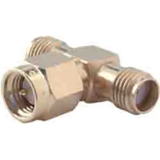 Huber+Suhner Tee RF Adapter SMA Socket to SMA Plug 18GHz - 43_SMA-50-0-1/111_NE product image