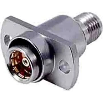 Huber+Suhner Straight RF Adapter Socket to SMA Socket 18GHz - 37_BMA-SMA-50-1/1--_UE product image