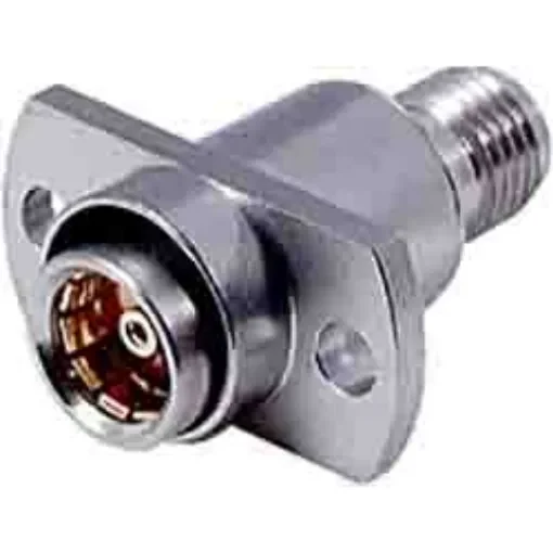 Huber+Suhner Straight RF Adapter Socket to SMA Socket 18GHz - 37_BMA-SMA-50-1/1--_UE product image