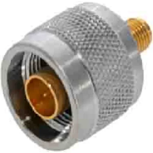 Huber+Suhner Straight RF Adapter N Plug to SMA Socket 18GHz - 33_N-SMA-50-1/113_NE product image