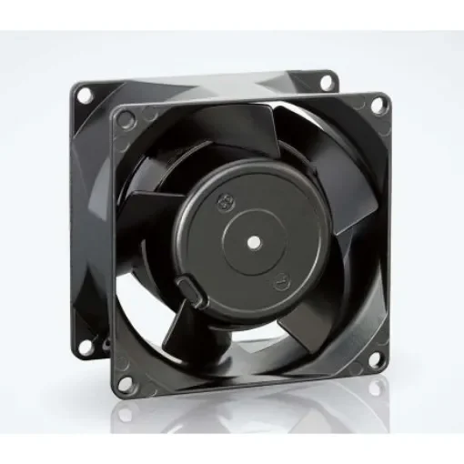 ebm-papst 8000 V Series Axial Fan, 230 V ac, AC Operation, 50m³/h, 12W, 52mA Max, IP20, 80 x 80 x 38mm - 8550VW product image