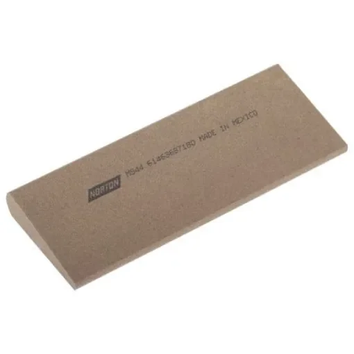 Norton Medium Round Edge Sharpening Stone, 114mm x 44mm x 12.7mm - 61463687180 product image