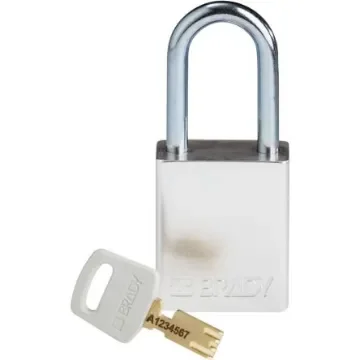 Brady LOTO-99 Key Weatherproof Aluminium Padlock, 6.35mm Shackle, 38.00mm Body - 150242 product image
