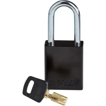 Brady LOTO-99 Key Weatherproof Aluminium Padlock, 6.35mm Shackle, 38.00mm Body - 150243 product image