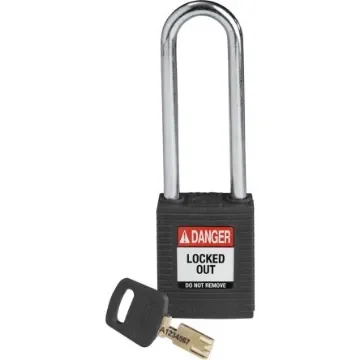 Brady LOTO-101 Key Weatherproof Nylon, Steel Padlock, 6.35mm Shackle, 38.00mm Body - 150274 product image