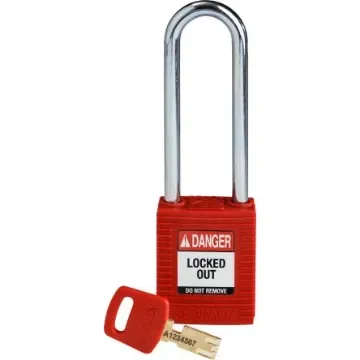 Brady LOTO-101 Key Weatherproof Nylon, Steel Padlock, 6.35mm Shackle, 38.00mm Body - 150357 product image