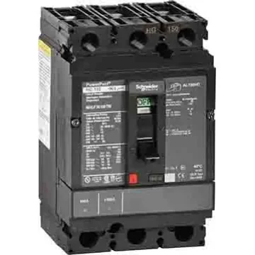 Schneider Electric, PowerPact MCCB 3P 100A, Breaking Capacity 65 kA, Fixed Mount - NHGF36100TW product image